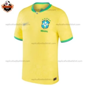 Brazil Home Men Replica Football Shirt 2024 - Front view