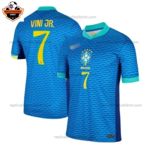 Brazil VINI JR. 7 Away Men Replica Football Shirt 2024