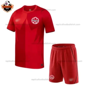 Canada World Cup 2026 Home Kid Replica Football Kit - Front view