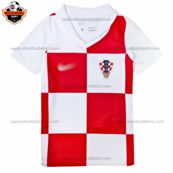 Croatia Home Kid Replica Football Kit 2024
