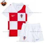 Croatia Home Kid Replica Football Kit 2024