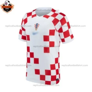 Croatia Home Stadium Shirt World Cup Men Replica Football Shirt 2022 - front view