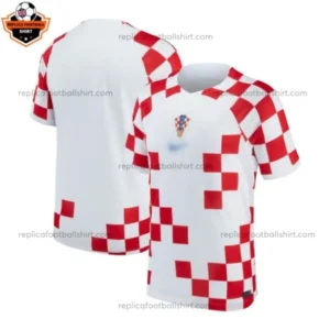 Croatia Home Stadium Shirt World Cup Men Replica Football Shirt 2022