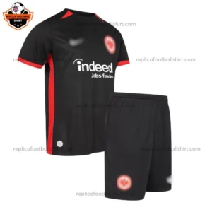 Eintracht Frankfurt Away Kid Replica Football Kit 2024/25 - Front view (1)
