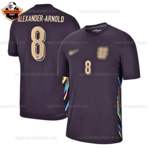 England Away Men Replica Football Shirt 2024 ALEXANDER-ARNOLD 8 Printed