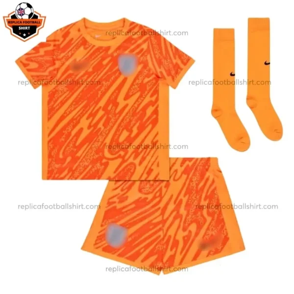 England Goalkeeper Kid Replica Football Kit 2024