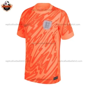 England Goalkeeper Men Replica Football Shirt 2024 - Front view
