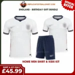 England World Cup 2026 Gift Bundle – Home Dad Shirt & Son Kit Fan-Version