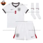 England World Cup 2026 KANE 9 Home Kid Replica Football Kit