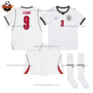 England World Cup 2026 KANE 9 Home Kid Replica Football Kit