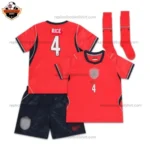 England World Cup 2026 RICE 4 Away Kid Replica Football Kit