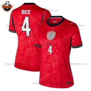 England World Cup 2026 RICE 4 Away Women Replica Football Shirt