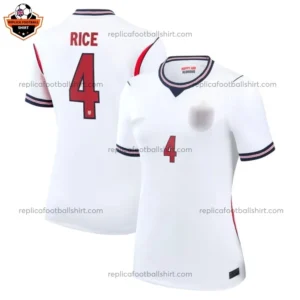 England World Cup 2026 RICE 4 Home Women Replica Football Shirt