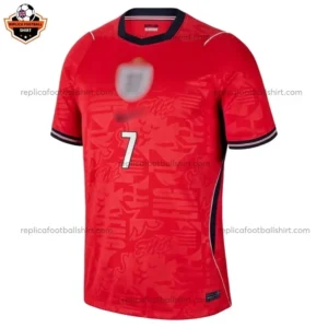 England World Cup 2026 SAKA 7 Away Men Replica Football Shirt - Front view