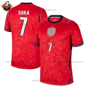 England World Cup 2026 SAKA 7 Away Men Replica Football Shirt