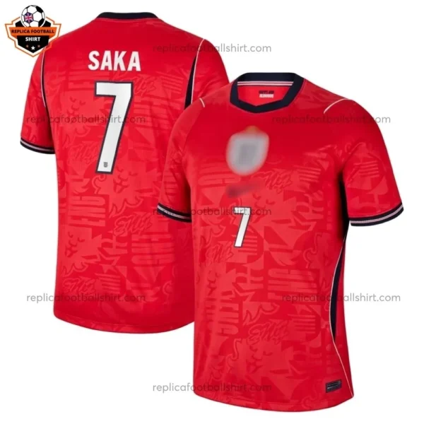 England World Cup 2026 SAKA 7 Away Men Replica Football Shirt