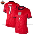 England World Cup 2026 SAKA 7 Away Women Replica Football Shirt