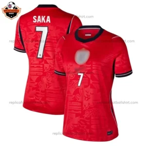 England World Cup 2026 SAKA 7 Away Women Replica Football Shirt