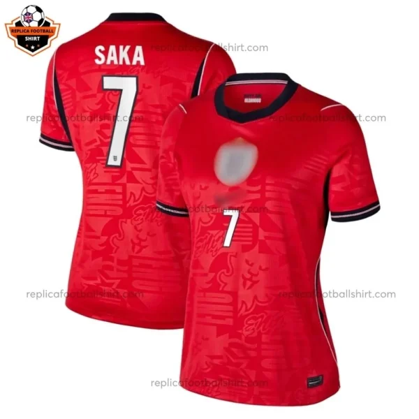 England World Cup 2026 SAKA 7 Away Women Replica Football Shirt