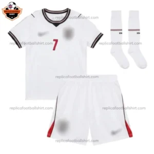 England World Cup 2026 SAKA 7 Home Kid Replica Football Kit - Front view