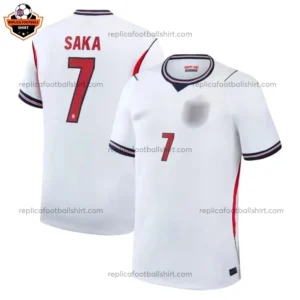 England World Cup 2026 SAKA 7 Home Men Replica Football Shirt