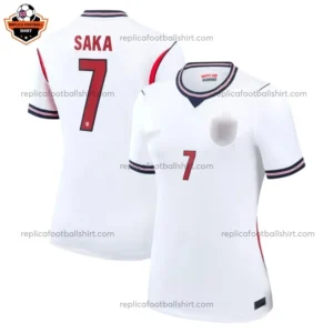 England World Cup 2026 SAKA 7 Home Women Replica Football Shirt