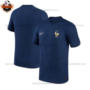 France Home Match Shirt World Cup Men Replica Football Shirt 2022