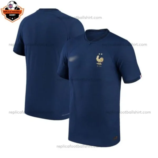 France Home Match Shirt World Cup Men Replica Football Shirt 2022