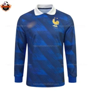 France World Cup 2026 Home Long Sleeve Men Replica Football Shirt