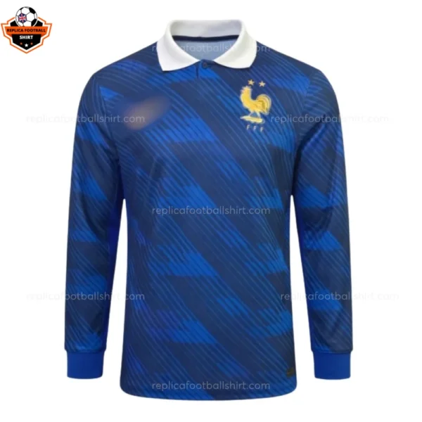 France World Cup 2026 Home Long Sleeve Men Replica Football Shirt