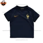 France Home Stadium World Cup Kid Replica Football Kit 2022