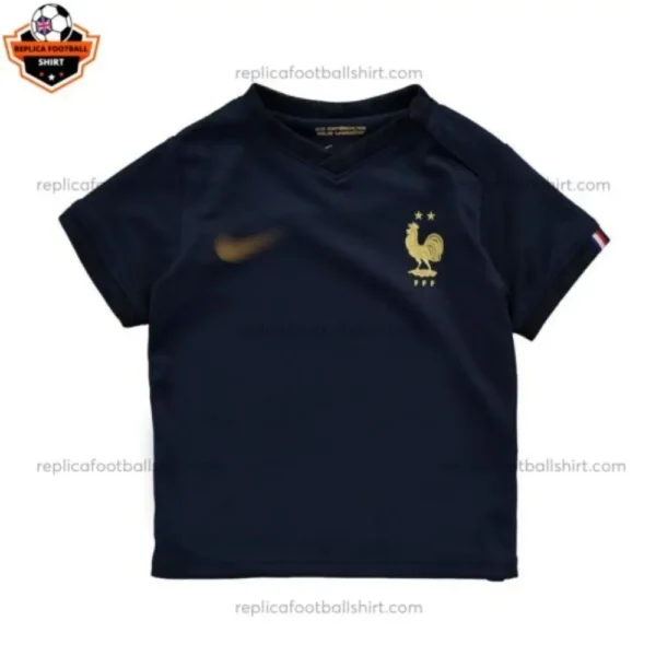 France Home Stadium World Cup Kid Replica Football Kit 2022