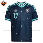 Germany WIRTZ 17 World Cup 2026 Away Men Replica Football Shirt