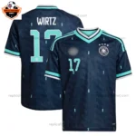 Germany WIRTZ 17 World Cup 2026 Away Men Replica Football Shirt
