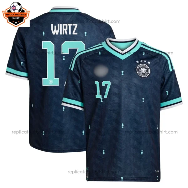 Germany WIRTZ 17 World Cup 2026 Away Men Replica Football Shirt