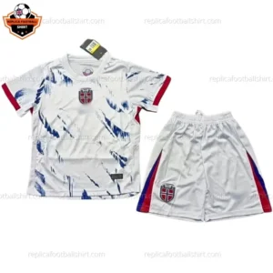 Norway Away Kid Replica Football Kit 2024