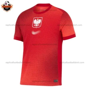 Poland Away Euro Men Replica Football Shirt 2024 - Front view