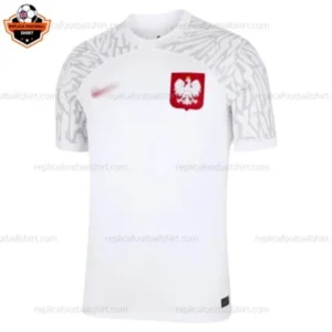 Poland Away Stadium Shirt World Cup Men Replica Football Shirt 2022