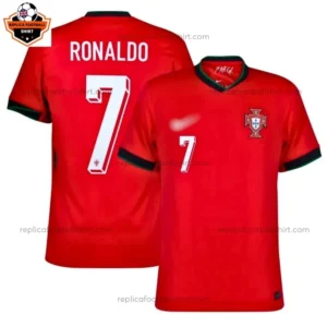 Portugal RONALDO 7 Home Men Replica Football Shirt 2024