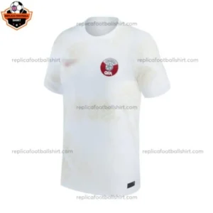 Qatar Away Stadium Shirt World Cup Men Replica Football Shirt 2022 - Front view