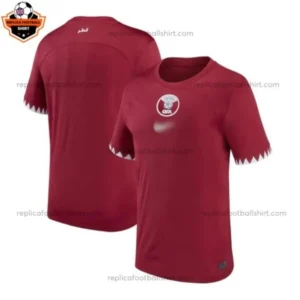 Qatar Home Stadium Shirt World Cup Men Replica Football Shirt 2022