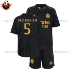 Real Madrid Third Kid Replica Football Kit 2023/24 BELLINGHAM 5 Printed