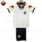 Retro Germany Home Kid Replica Football Kit 1992