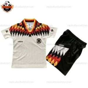Retro Germany Home Kid Replica Football Kit 1994