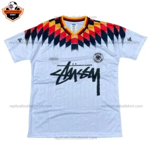 Retro Germany Stussy Home Men Replica Football Shirt 1994
