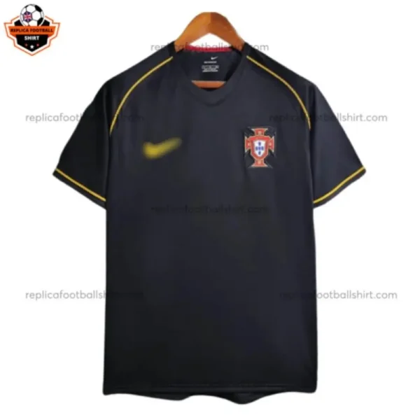 Retro Portugal Away Men Replica Football Shirt 2006