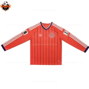 Scotland World Cup 2026 Away Long Sleeve Men Replica Football Shirt - Front view