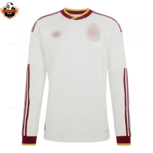 Spain World Cup 2026 Away Long Sleeve Men Replica Football Shirt - Front view