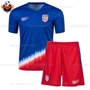 USA Away Kid Replica Football Kit 2024