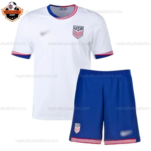 USA Home Kid Replica Football Kit 2024